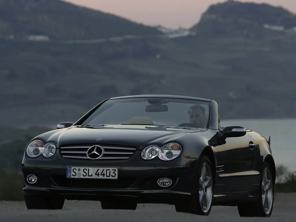Mercedes-Benz SL-Class (R230.467, R230.474, R230.475, R230.476, R230.479) 5 поколение, рестайлинг, открытый кузов (03.2006 - 02.2008)